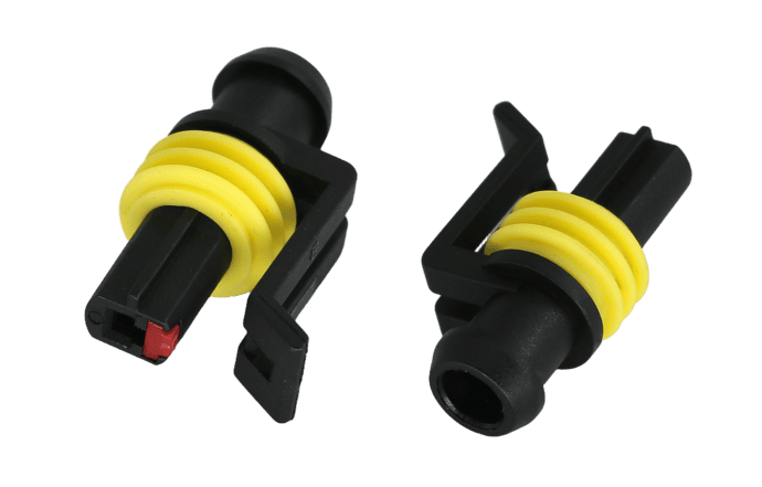 2-Pin Automotive Connector 1.5mm Female Tab Terminal DJ7011-1.5-21