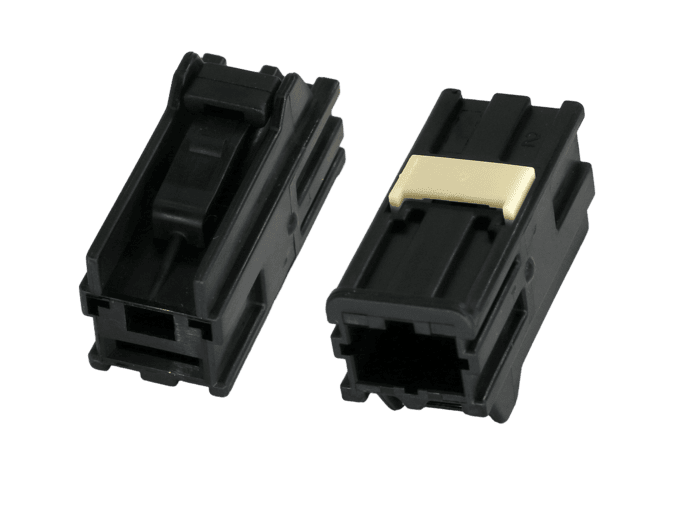 2-Pin Automotive Connector 9.5mm Female Tab Terminal DJ7012-9.5-21