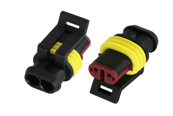 2-Pin Automotive Connector 1.5mm Female Tab Terminal DJ7021-1.5-21