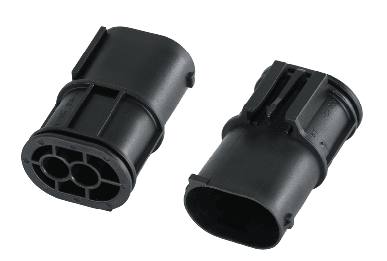 2-Pin Automotive Connector 2.5mm Male Pin Terminal DJ7021-2.5-11