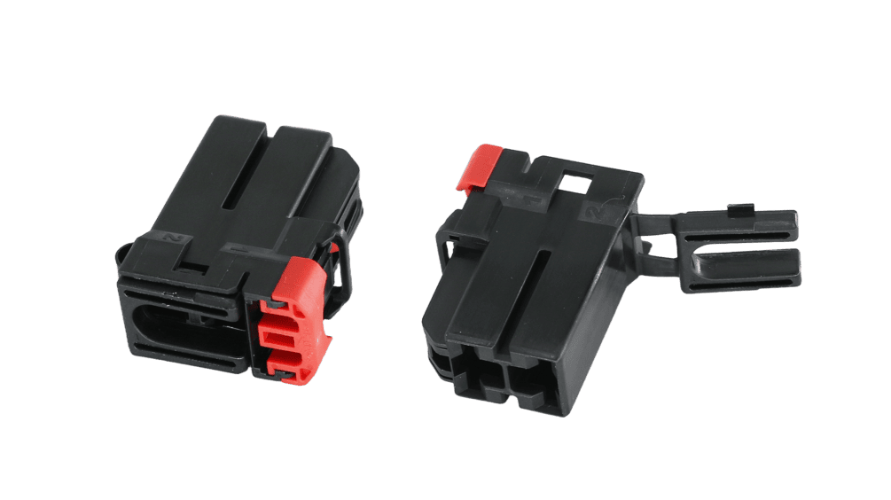 2-Pin Automotive Connector 9.5mm Female Tab Terminal DJ7021-9.5-21