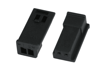 2-Pin Automotive Connector 0.6mm Female Tab Terminal DJ7022-0.6-21