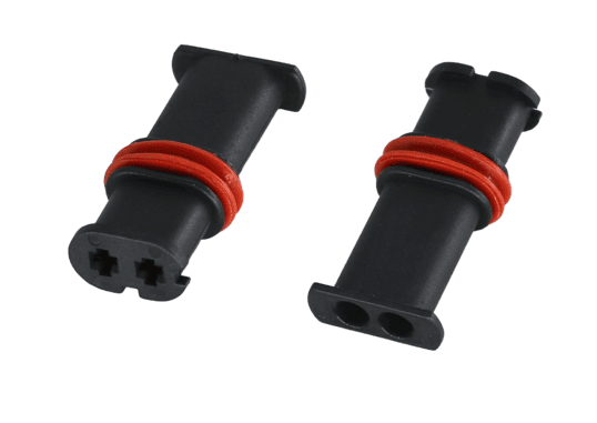 2-Pin Automotive Connector 1.5mm Female Tab Terminal DJ7022-1.5-21B