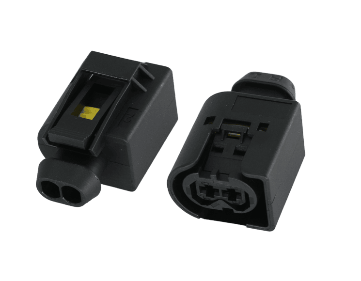 2-Pin Automotive Connector 2.8mm Female Tab Terminal DJ7022-2.8-21
