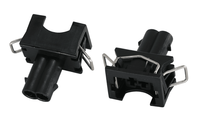 2-Pin Automotive Connector 3.5mm Female Tab Terminal DJ7022-3.5-21