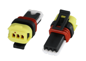 3-Pin Automotive Connector 0.6mm Female Tab Terminal DJ7032-0.6-21