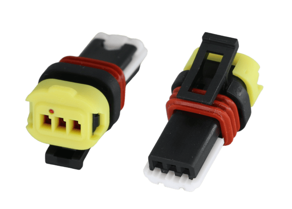 3-Pin Automotive Connector 0.6mm Female Tab Terminal DJ7032-0.6-21