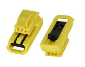 3-Pin Automotive Connector 1.0mm Female Tab Terminal DJ7033-1.0-21