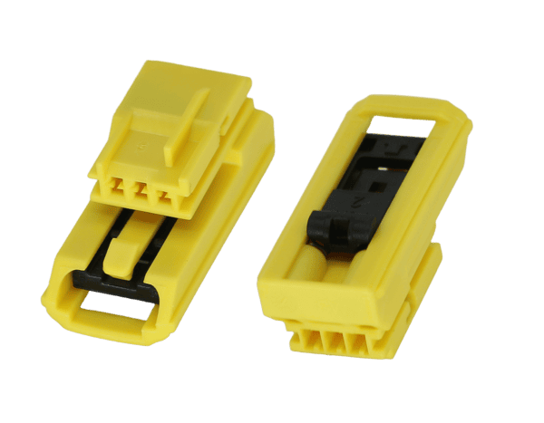 3-Pin Automotive Connector 1.0mm Female Tab Terminal DJ7033-1.0-21
