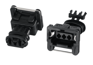 3-Pin Automotive Connector 3.5mm Female Tab Terminal DJ7033-3.5-21