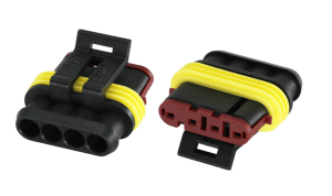 6-Pin Automotive Connector 1.5mm Female Tab Terminal DJ7041-1.5-21