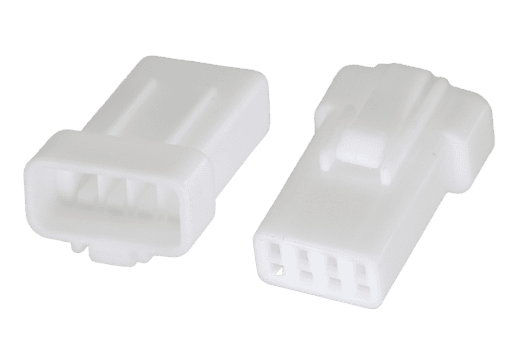 6-Pin Automotive Connector 0.6mm Female Tab Terminal DJ7042-0.6-21
