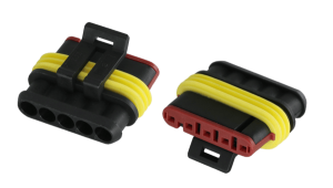 5-Pin Automotive Connector 1.5mm Female Tab Terminal DJ7051-1.5-21