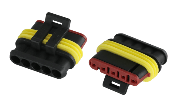 5-Pin Automotive Connector 1.5mm Female Tab Terminal DJ7051-1.5-21