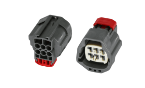 6-Pin Automotive Connector 1.6mm Female Tab Terminal DJ7061-1.6-21