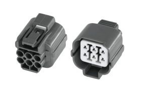 6-Pin Automotive Connector 2.2mm Female Tab Terminal DJ7062-2.2-21