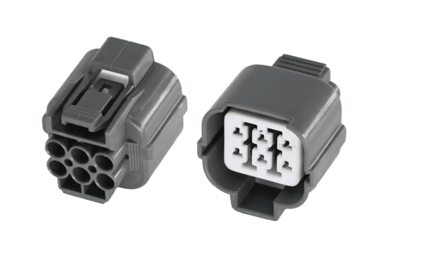 6-Pin Automotive Connector 2.2mm Female Tab Terminal DJ7062-2.2-21