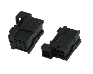 8-Pin Automotive Connector 0.6mm Female Tab Terminal DJ7068-0.6-21