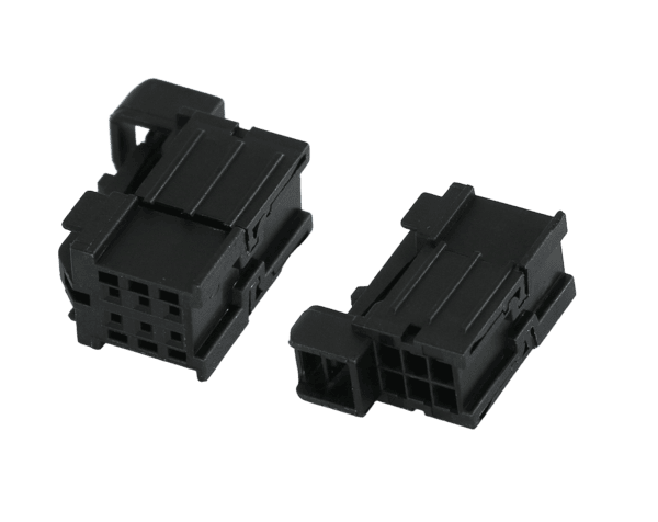 8-Pin Automotive Connector 0.6mm Female Tab Terminal DJ7068-0.6-21