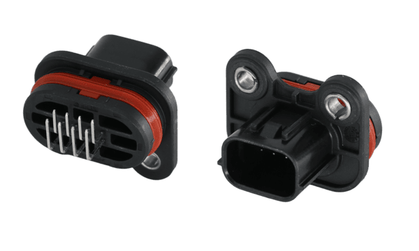 8-Pin Automotive Connector 0.6mm High-Current Terminal DJ7081-0.6-10AW