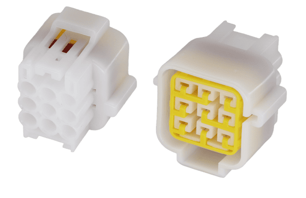 12-Pin Automotive Connector 2.3mm Female Tab Terminal DJ7091-2.3-21