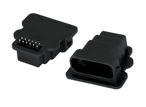 10-Pin Automotive Connector 0.8mm High-Current Terminal DJ7121-0.8-10AW