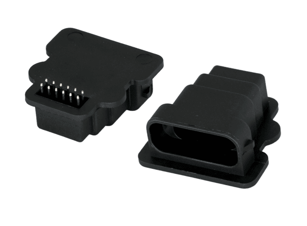 10-Pin Automotive Connector 0.8mm High-Current Terminal DJ7121-0.8-10AW