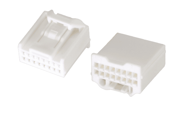 14-Pin Automotive Connector 0.6mm Female Tab Terminal DJ7161-0.6-21