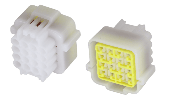14-Pin Automotive Connector 2.3mm Female Tab Terminal DJ7161-2.3-21