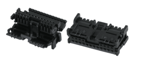 24-Pin Automotive Connector 0.5mm Female Tab Terminal DJ7201-0.5-21