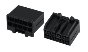 24-Pin Automotive Connector 1.2mm Female Tab Terminal DJ7202-1.2-21