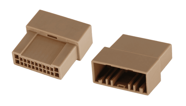 24-Pin Automotive Connector 0.6mm Terminal Type 1.5-11A DJ7222-0.6-1.5-11A