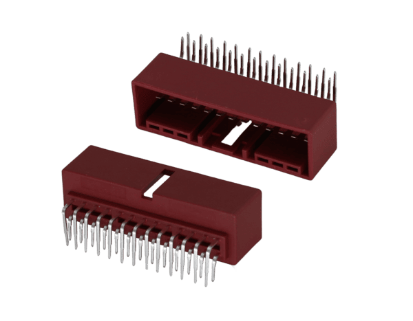 28-Pin Automotive Connector 2.3mm High-Current Terminal DJ7266-2.3-10AW