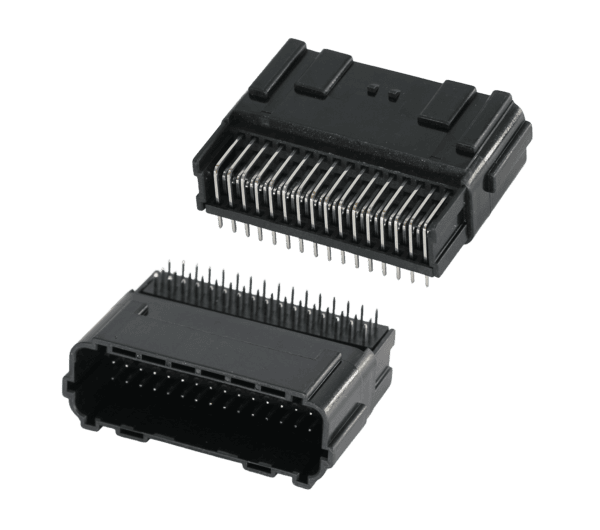 48-Pin Automotive Connector 0.6mm High-Current Terminal DJ7483-0.6-10AW