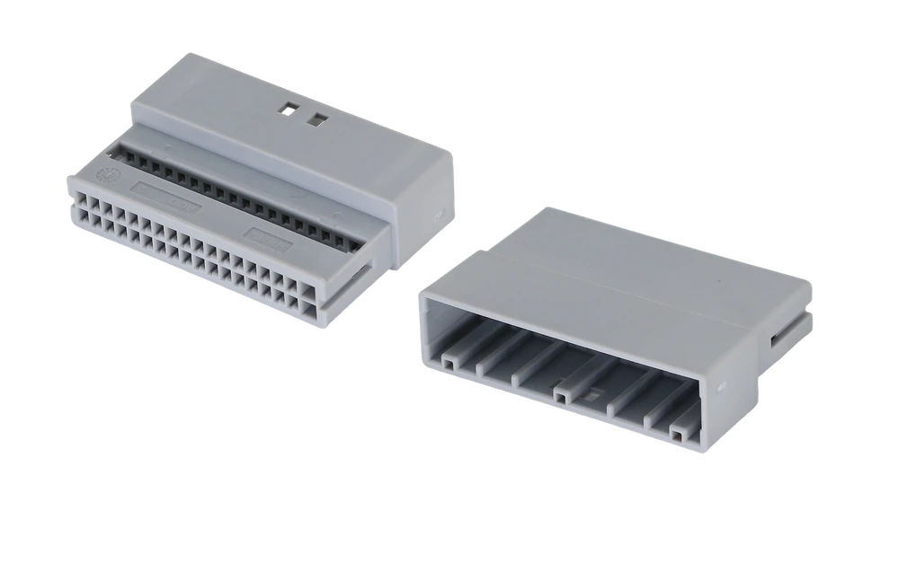 DJ7361 series 36-pin automotive connector housing, male and female pair