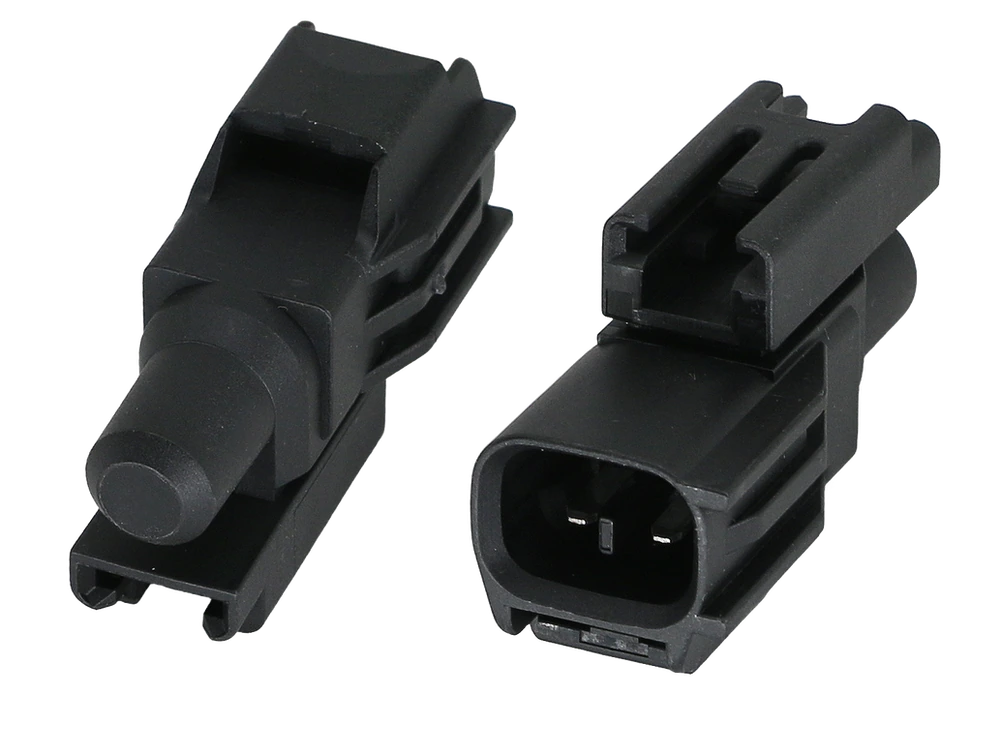 DJ7021 sealed automotive connector pair with high-current terminals, DJ70 series